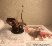 2nd ED AD&D Catoblepas 3D model