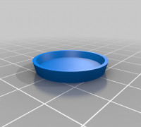 25mm Base for Miniatures 3D model
