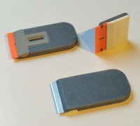 Pressure bed scraper, Hob scraper 3D model