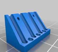 Brush Stand V2 3D model