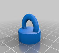 Keychain Loop 3D model