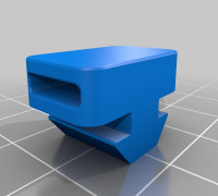 8020 Cable Management - Zip Tie Mount 3D model