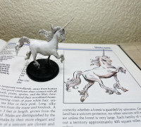 2nd Ed AD&D Unicorn 3D model