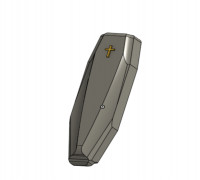 coffin 3D model