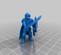 Imperial Army Crusaders 3D model