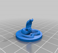 Poisonous snake 3D model