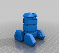 B2EMO Droid Bic Buddy 3D model