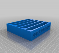 snes game holder 3D model