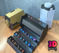Rollup Dice Box (Large) 3D model