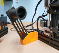 Ender 3 - Ender 3 Pro Side Mounted Spool Holder 3D model