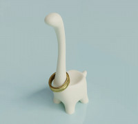 Ringosaurus Ring Holder 3D model