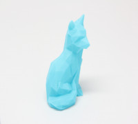 Low Poly Fox 3D model