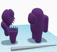 Among Us Imposter Kill 3D model