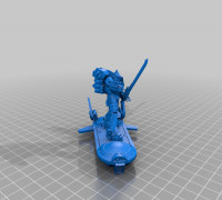 hoverboard Gue'Ron'Vesa 3D model