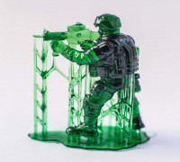 Modern Soldier 3D model