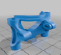 ikon 3 DJI O3 camera mount 3D model