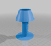LAMP WITH SPEAKER 3D model