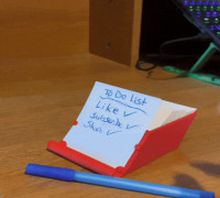 Note Holder 3D model