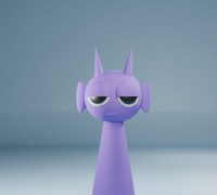SPRUNKI DURPLE 3D model