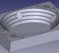 Strike Dice Game 3D model
