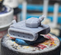Tinker Tank MK2 (supportless) 3D model
