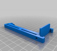 ender 3 z axis tripod screw mount, longer pi cam mount  3D model