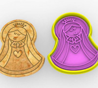 virgin mary 3D model