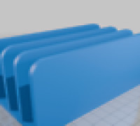 Customizable tablet, laptop dock (upright stand)  for multiple devices 3D model