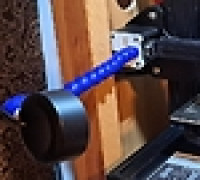 Creality Ender X-motor camera mount 3D model