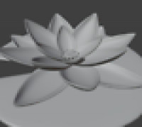 lotus 3D model