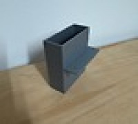 Case Anker USB Power Supply - Table mounted 3D model