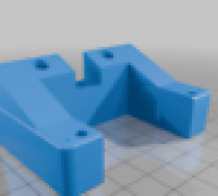 Caddx GM1 Mount for Mark 4 Clone 3D model