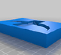 Meowskulls' bone chain half-mold 3D model