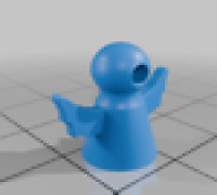 Tiny Angel (Ornament) 3D model