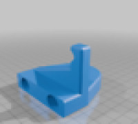 Gaming Table Topper Stopper 3D model