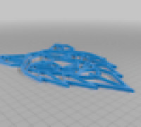 Lion line 3D model
