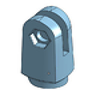 Boom Microphone Clamp 3D model