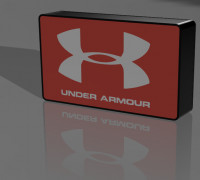 UNDER ARMOUR Lightbox LED Lamp 3D model