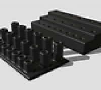 1/4 inch bit tool holder 3D model