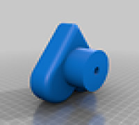 poignée de placard 3D model