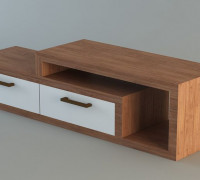 TV TABLE 1006 3D model 3D model