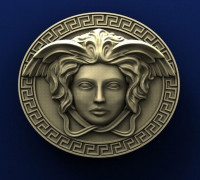 Versace Medallion 3D model