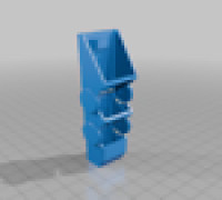 Supportless Flex Mecha Fingers 3D model