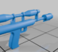 Star Wars Weequay Blaster 3D model