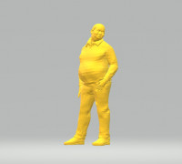 old man 3D model