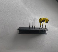 Darts holder 3 sets 3D model