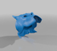ghost ghoul mask 3D model