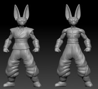 Youth Beerus DB 3D model