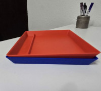 Stacking Dice Tray 3D model