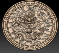 dragon 3D model